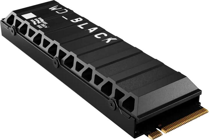 Actual product image WD Black SN850X with Heatsink (8000 GB, M.2 2280)