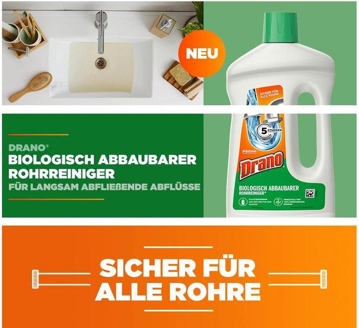 Produktbild Drano Rohrreiniger Gel