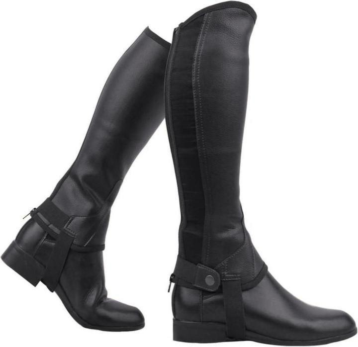 Actual product image Saxon Equileather Half Chaps (XS)