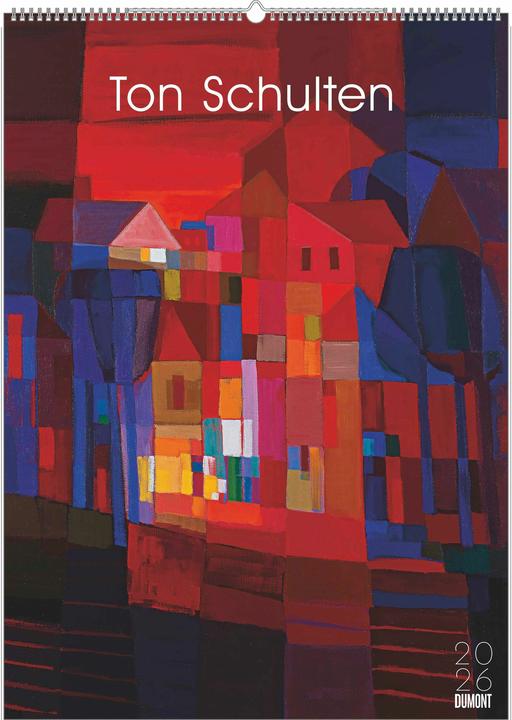 Actual product image Ton Schulten 2026 - Art Calendar - Poster Calendar - 50x70 (German)