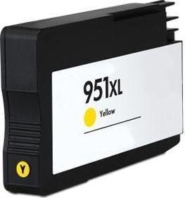 Actual product image Hermex Compatible Ink Cartridge XL for HP OfficeJet Pro 8610 e-All-in-One (Y)