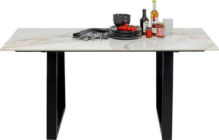 Actual product image Kare Design Tisch Eternity Schwarz 160x80cm (160 x 80 cm)