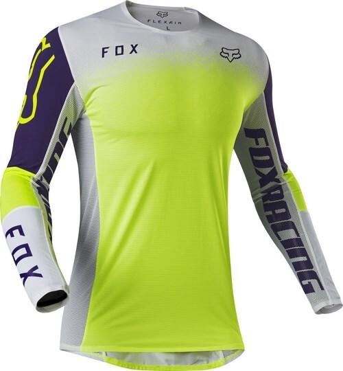 Produktbild Fox Jersey 20 Flexair Honr Ppl/Ylw 2x (XXS)