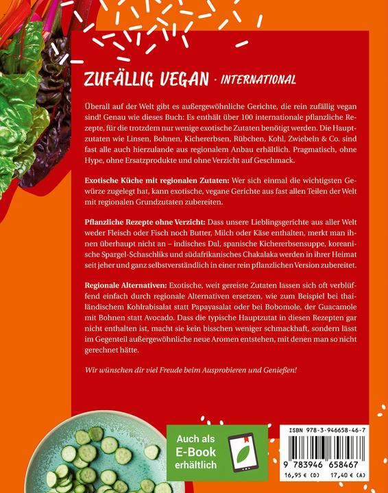 Actual product image Zufällig vegan - International (German, Marta Dymek, 2020)