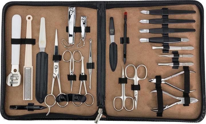 Immagine prodotto Kellermann Set di unghie 23 pezzi in similpelle, nero