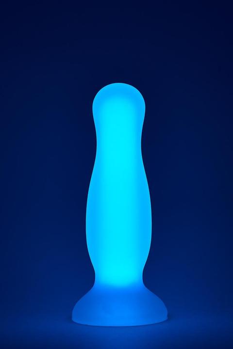 Actual product image Dream Toys Radiant Anal Plug Purple 12.5 cm