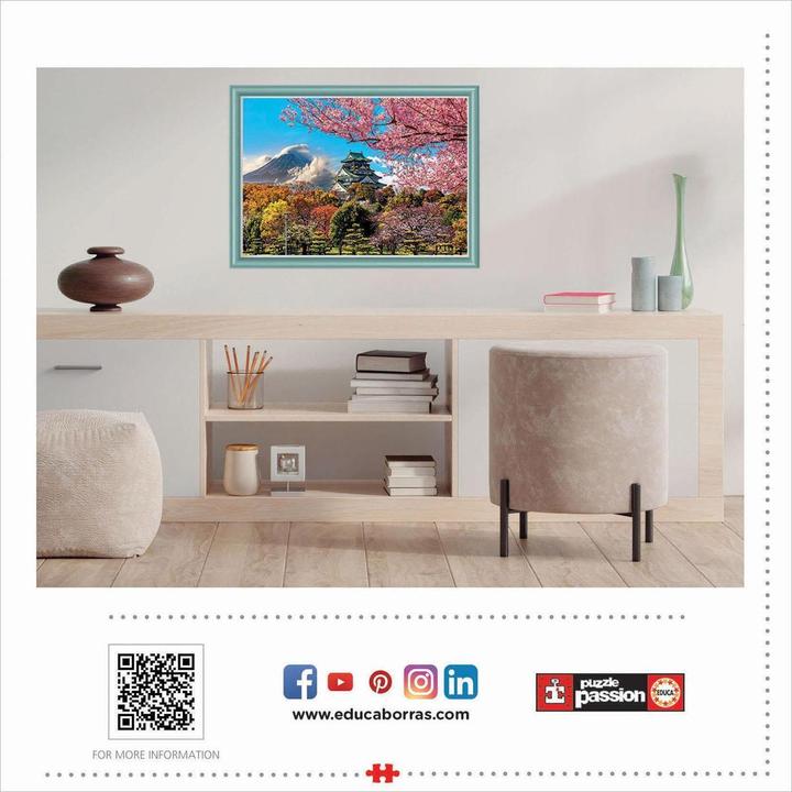 Produktbild Educa Burg Osaka 2000 Teile Puzzle (2000 Teile)