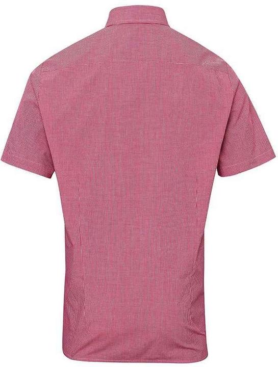 Immagine prodotto Premier Camicia Percalle, a Quadretti Maniche Corte Uomo (3XL)
