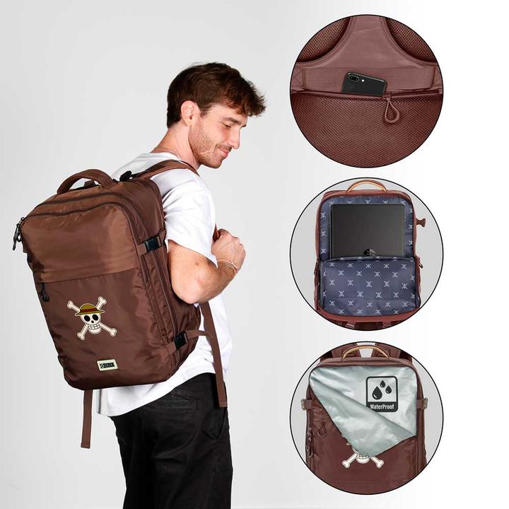 Immagine prodotto Karactermania Zaino da viaggio Mercury grande 47x23x33cm Teschio