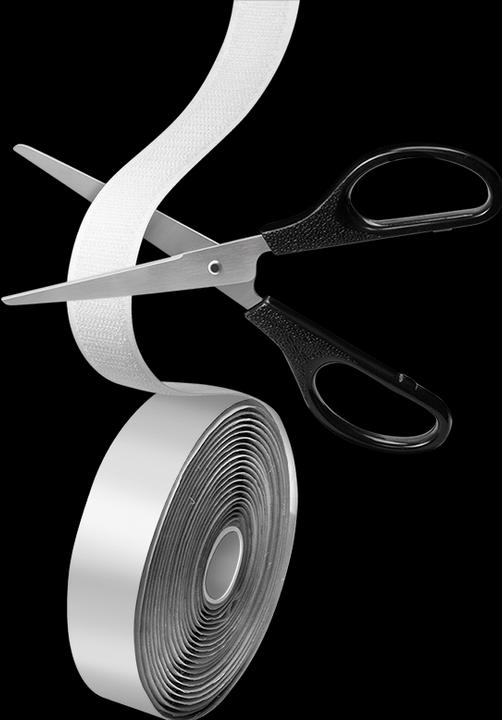 Actual product image LogiLink Self-adhesive Velcro tape set, white, 25 mm wide, roll, 5 m (25 mm)