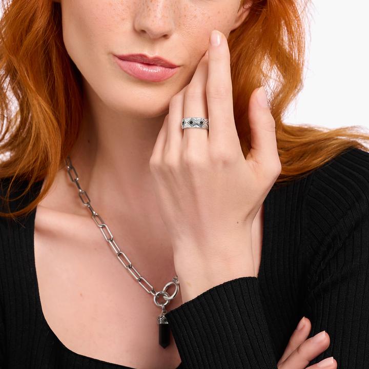 Produktbild Thomas Sabo Damenring Rebel at heart (60, 925 Silber)