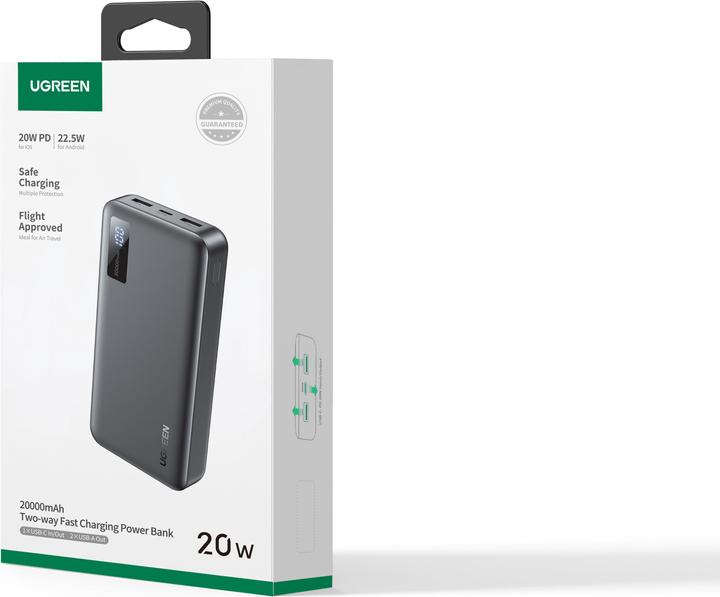 Produktbild Ugreen Two-Way Power Bank (20000 mAh, 20 W, 74 Wh)