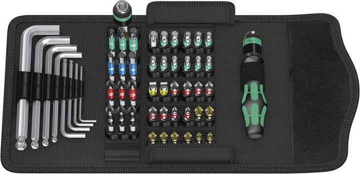 Image du produit Wera Kraftform Kompakt 100 (Six pans creux TX M10, Six pans creux TX M15, Six pans creux TX M40, Six pans creux TX M20, Six pans creux TX M30, Croix Phillips PH M1, Croix Phillips PH M2, Six pans creux TX M25, Croix Pozidriv PZ M1, Croix Pozidriv PZ M2, Croix Phillips PH M3, Croix Pozidriv PZ M3)