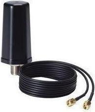 Actual product image Moxa MAT-WDB-DA-RM-2-0203-1M - 2.45 GHz, desktop antenna, 23 dBi, MIMO 2x2, RP-SMA-type (male), 1 m cable (Wi-Fi)