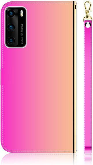Productafbeelding MU Style Mirror Surface Bookcover Serie (Huawei P40)