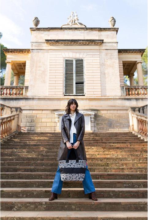 Image du produit reisenthel Sac Shopper e1 baroque 18 l, Marble