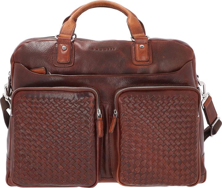 Produktbild Bugatti Woven Aktentasche Leder 48 cm