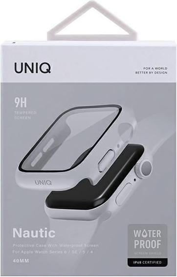 Produktbild Uniq etui Nautic Apple Watch Series 4/5/6/SE 40mm biały/white