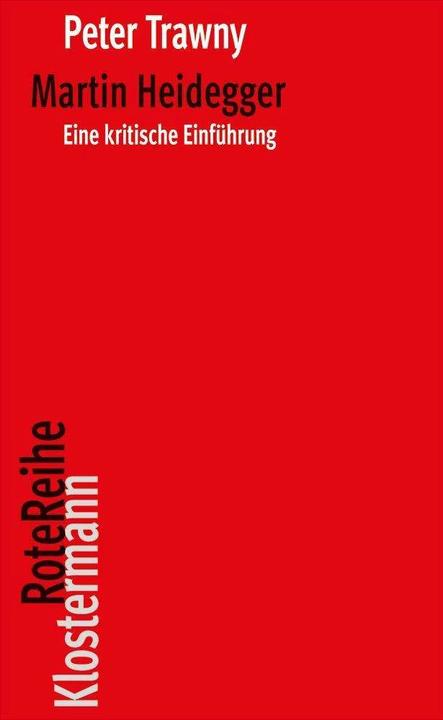 Image du produit Martin Heidegger (Allemand, Peter Trawny, 2024)