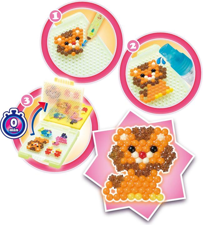 Actual product image Aquabeads AQB star beads craft station