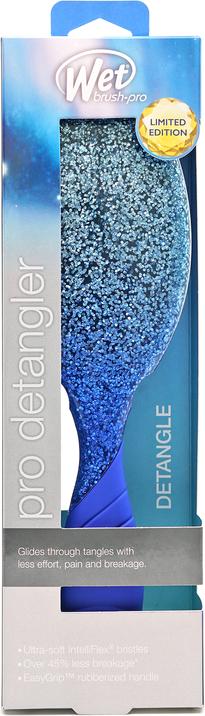 Wet Brush PRO Gilded Glamour Detangler blue