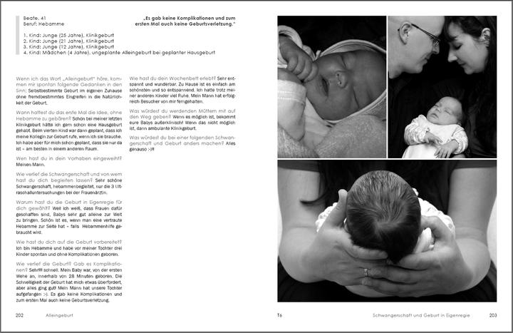 Immagine prodotto Alleingeburt - Schwangerschaft und Geburt in Eigenregie (Tedesco, Sarah Schmid, 2014)