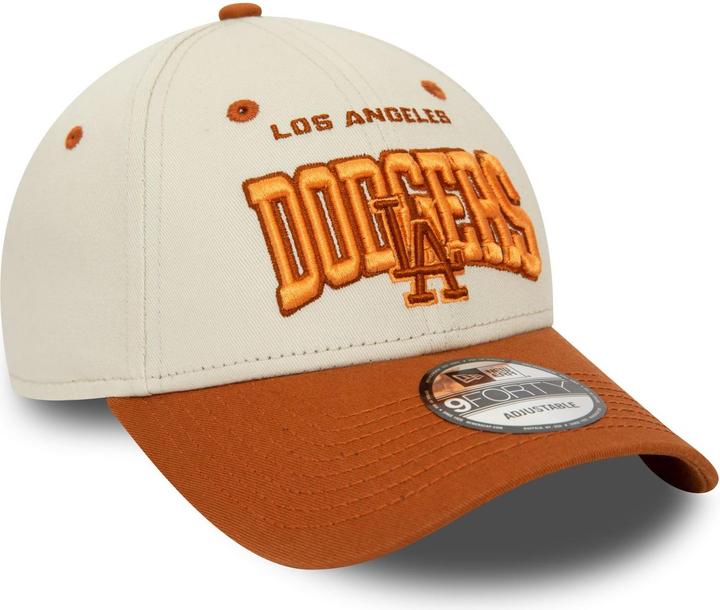 Image du produit New Era Casquette ajustable 9Forty - Ivory Los Angeles Dodgers