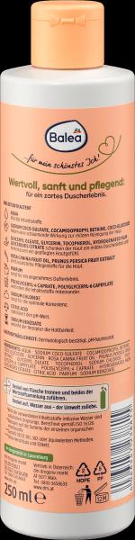 Produktbild dm Balea Dusche natural beauty Wildrose & Pfirsich (250 ml)