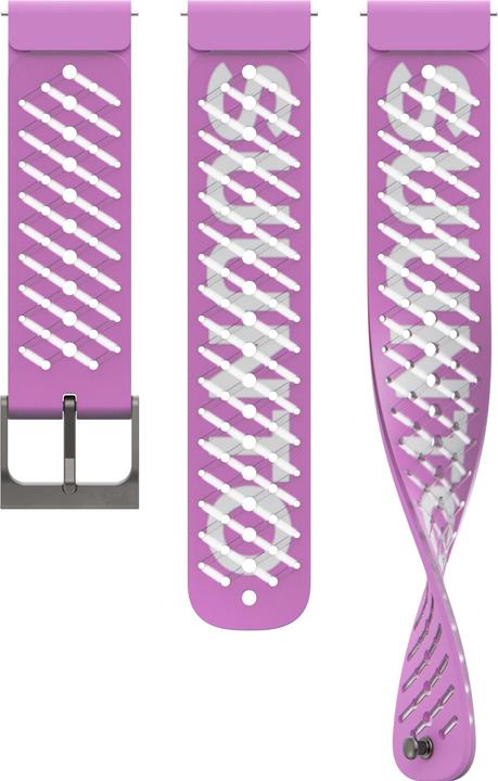 Actual product image Suunto 22 Ath5 Silicone Strap Orchid Purple S+M (22 mm, Silicone)