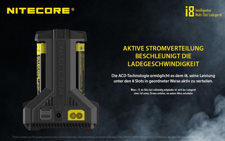 Produktbild Nitecore i8 (1 Stk., AA, Ladegerät ohne Akku)