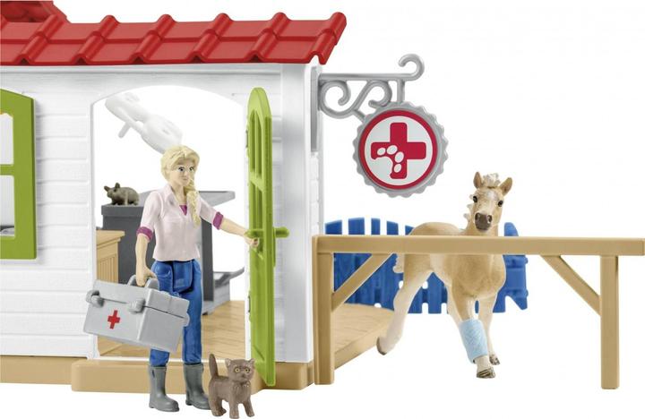Image du produit Schleich Cabinet vétérinaire avec animaux de compagnie