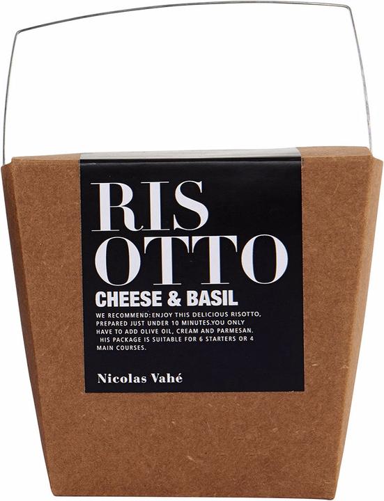 Actual product image Nicolas Vahé Cheese Basil (300 g)