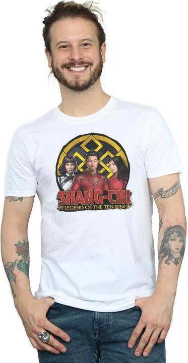 Image du produit - T-shirt SHANG-CHI AND THE LEGEND OF THE TEN RINGS GROUP LOGO EMBLEM - Homme (S)