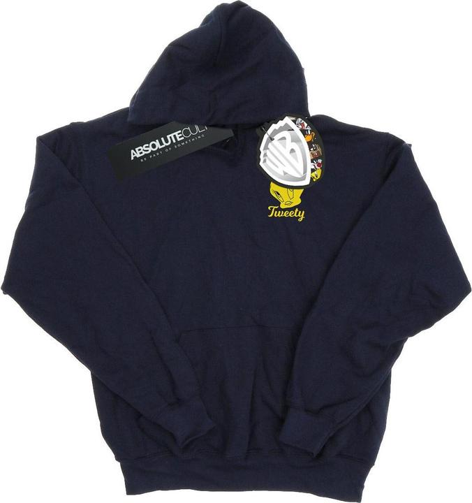 Immagine prodotto Looney Tunes Tweety Pie Head Felpa con Cappuccio Uomo (M)