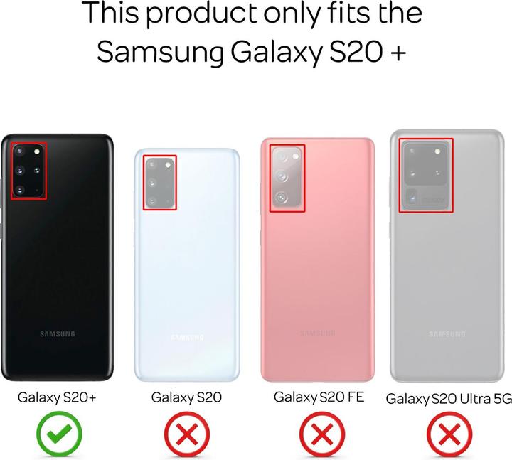 Immagine prodotto Nalia Copertura per cellulare a 360 gradi (Samsung Galaxy S20+)