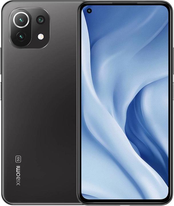 Xiaomi Mi 11 Lite 5G (8GB) (128 GB, Truffle Black, 6.55", Dual SIM, 64 Mpx, 5G)