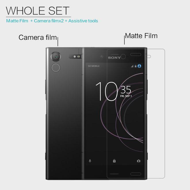 Actual product image Nillkin Matte Series (1 Piece, Sony Xperia XZ1)