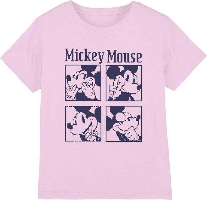 Actual product image Disney Childrens/Kids Mickey Mouse Pixelated T-Shirt (104)