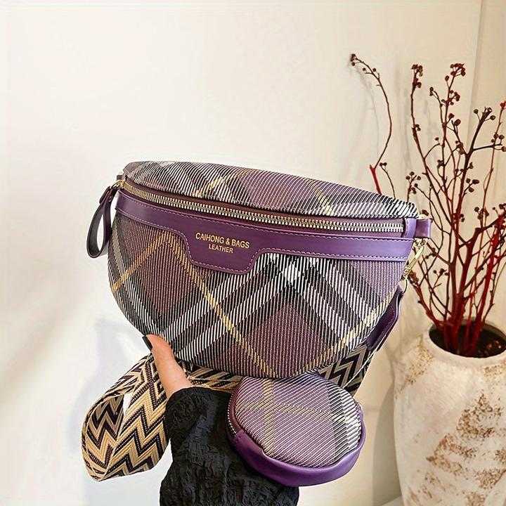 Only-Bags.Store Chic Fashion Crossbody Bag - Vielseitige Gürtel- und Brusttasche mit grosser Kapazität, langlebiges