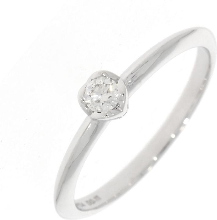 Produktbild Xen ONE Ring mit Diamant 0,11 ct. 585 Weissgold (56, 925 Silber)