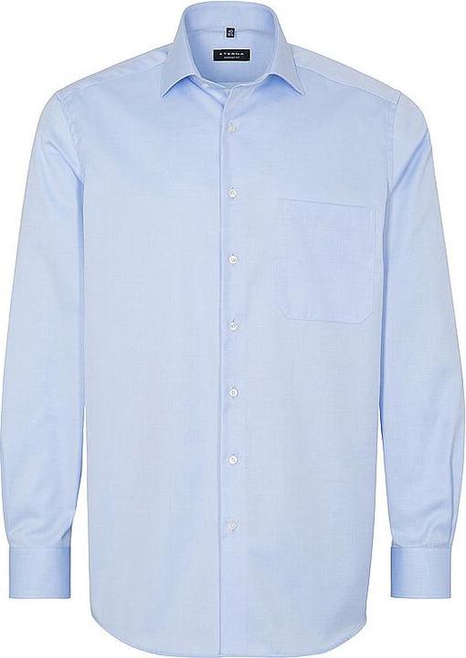 Immagine prodotto Eterna Camicia da uomo COMFORT FIT a maniche lunghe Standard BLU Taglia 45 (45)