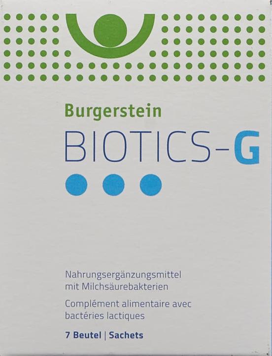 Image du produit Burgerstein Biotics G (7 pièce(s), Poudre, 40 g)