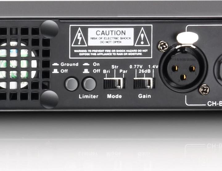 Actual product image LD Systems PA Amplifier LDXS400 RMS Power (Amplifier)