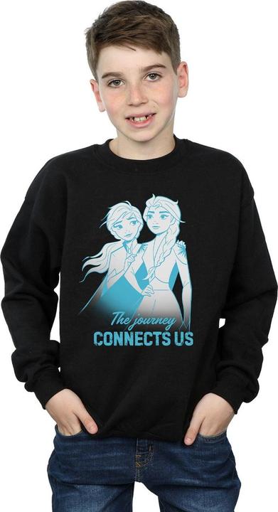 Image du produit Disney - Sweat FROZEN ELSA AND ANNA THE JOURNEY CONNECTS US - Garçon (140, 146)