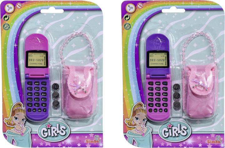 Produktbild Simba 105561855 - Steffi Love Girls Handy, 2-sort.