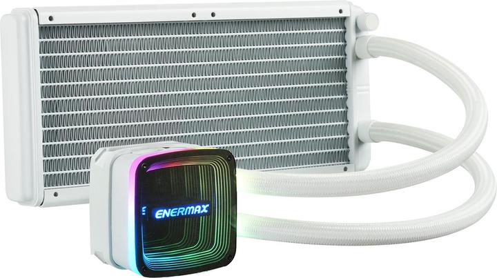 Image du produit Enermax AQUAFUSION ADV ARGB Snow White 240 AIO CPU Watercooling Intel LGA1700 AM5 Ready,250W+ TDP