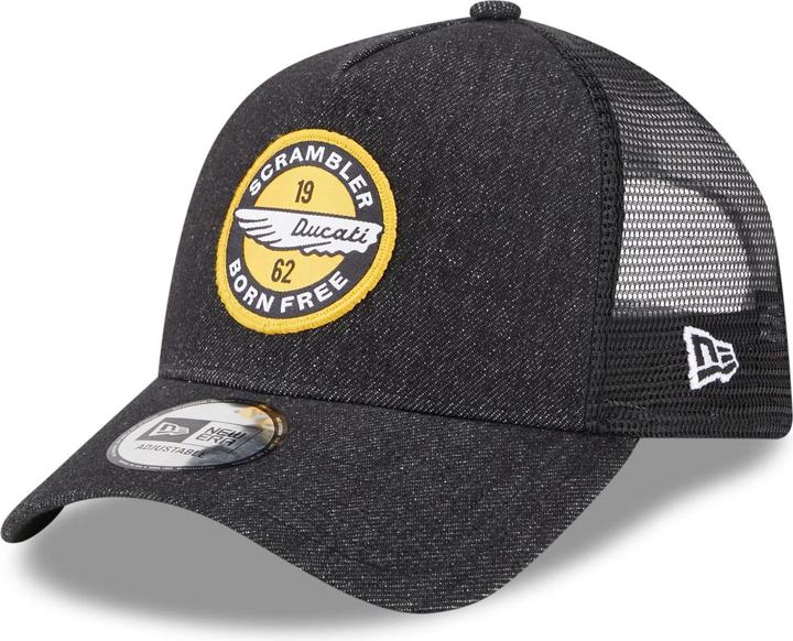 Produktbild New Era Aframe Trucker Denim Ducati Motors (One Size)
