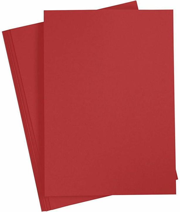 Actual product image Creativ Company Photo cardboard A4 red (220 g/m², 10 x)