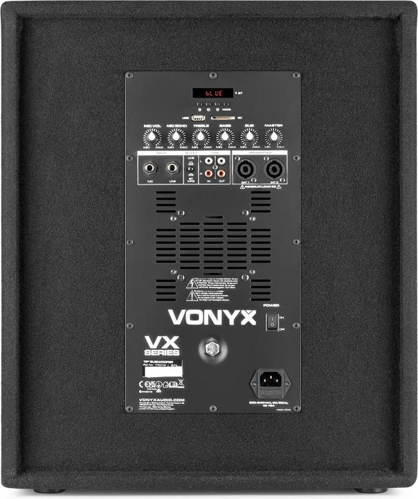 Image du produit Vonyx VX1015BT (Actif, 1x 1000 W)