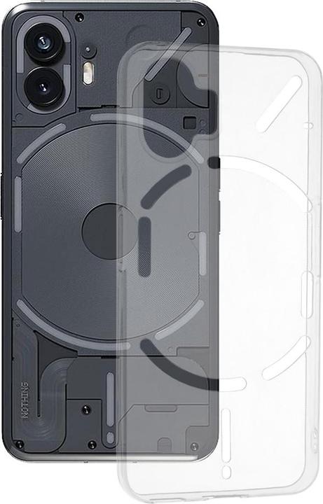Actual product image Techsuit - Clear Silicone Special Design - Nothing Phone (2) - Transparent (Nothing Phone (2))
